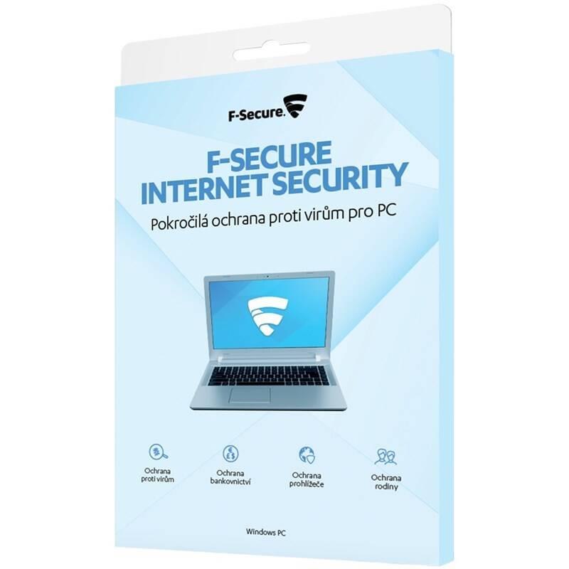 Software F-Secure INTERNET SECURITY, 1 zařízení