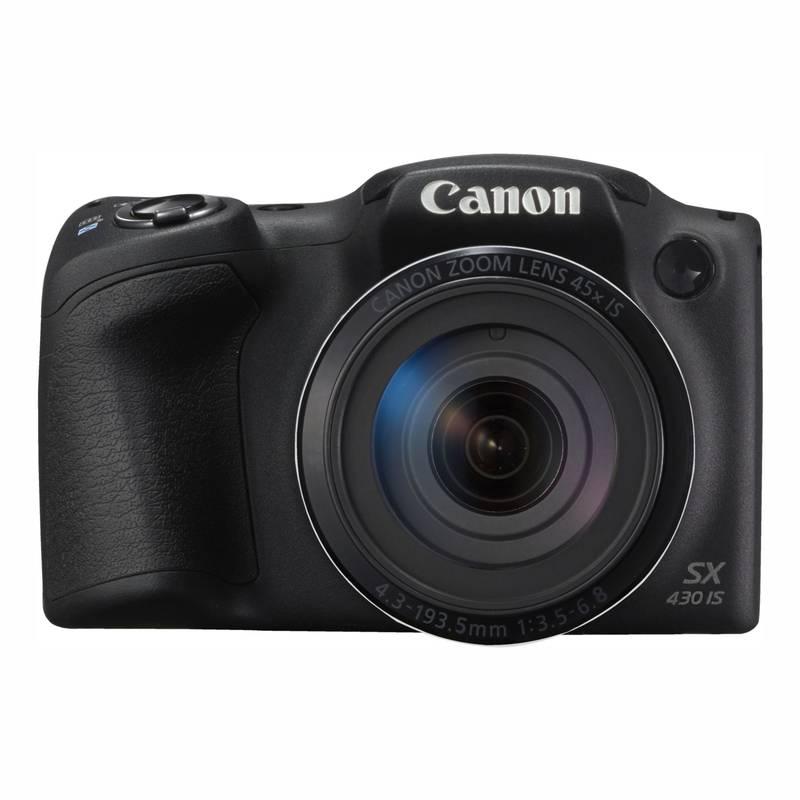 Digitální fotoaparát Canon PowerShot PowerShot SX430 IS černý, Digitální, fotoaparát, Canon, PowerShot, PowerShot, SX430, IS, černý