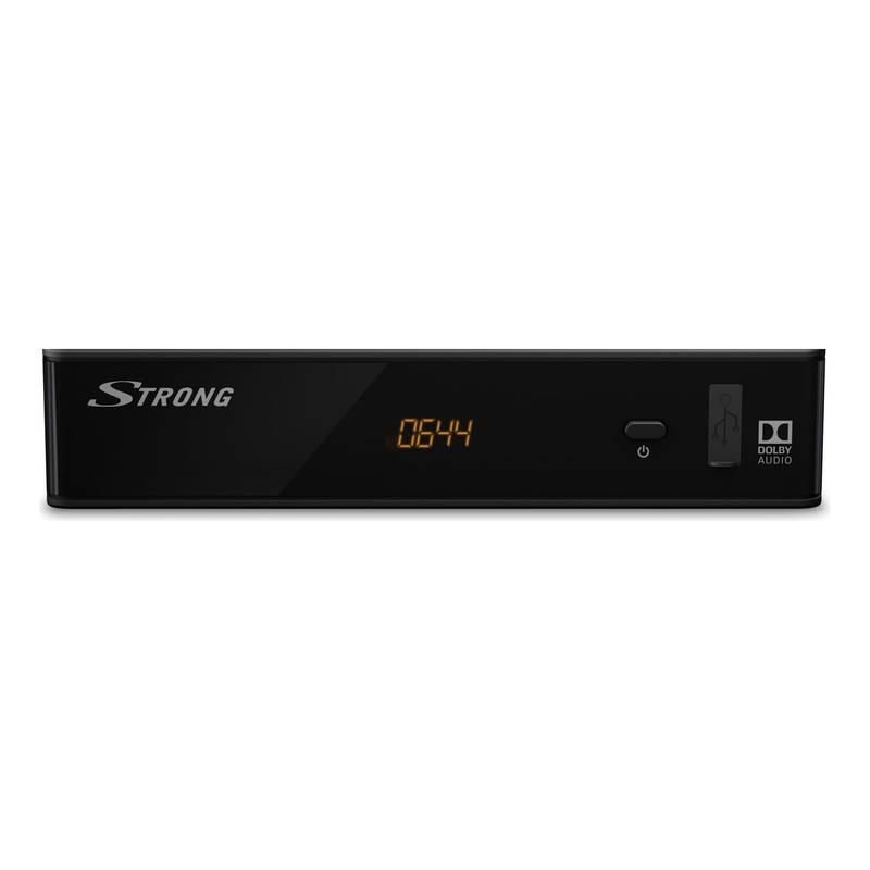 DVB-T2 přijímač Strong SRT 8211 černý, DVB-T2, přijímač, Strong, SRT, 8211, černý