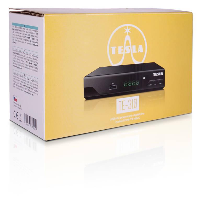 DVB-T2 přijímač Tesla TE-310 černý