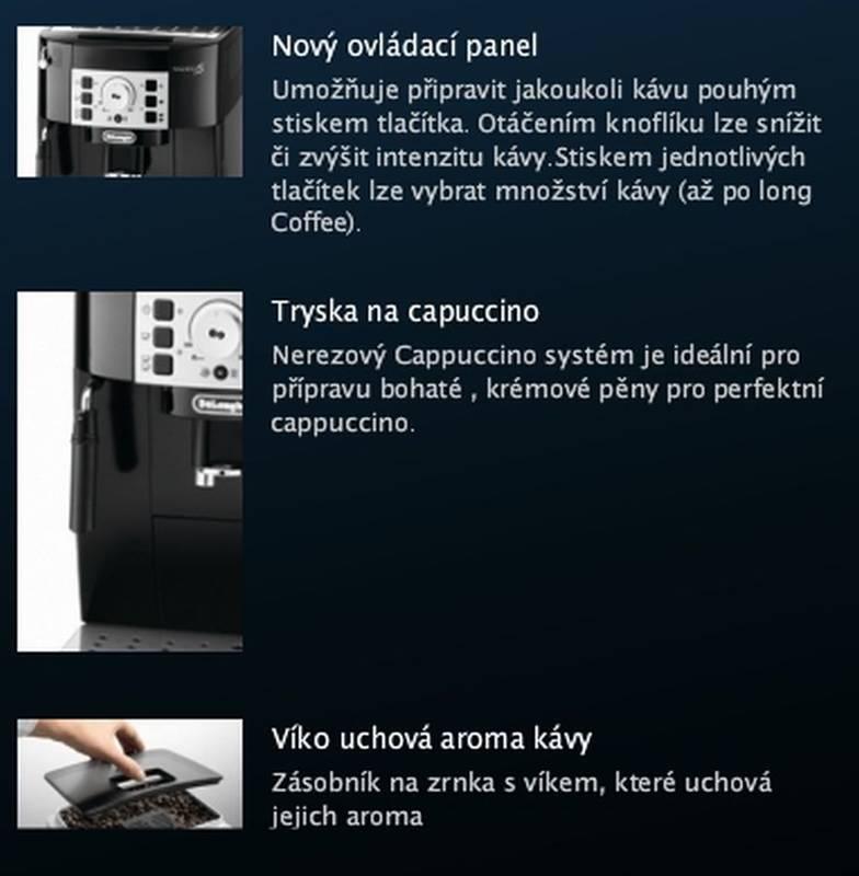 Espresso DeLonghi Magnifica ECAM22.110B černé