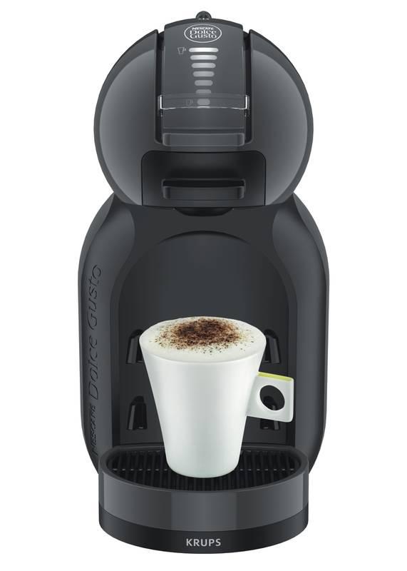Espresso Krups NESCAFÉ Dolce Gusto Mini Me KP1208CS černé šedé