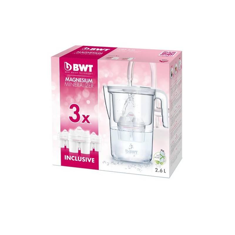 Filtrační konvice BWT Vida Timer 2,6 l 3 filtry, Filtrační, konvice, BWT, Vida, Timer, 2,6, l, 3, filtry