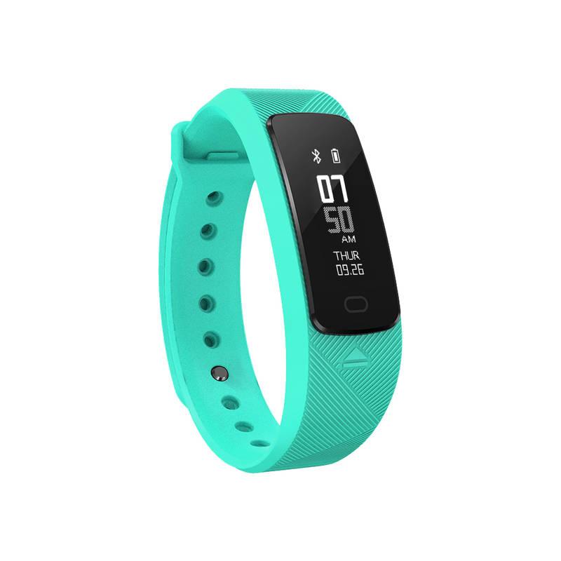 Fitness náramek Evolveo FITBAND B2 pro měření krevního tlaku a tepové frekvence černý