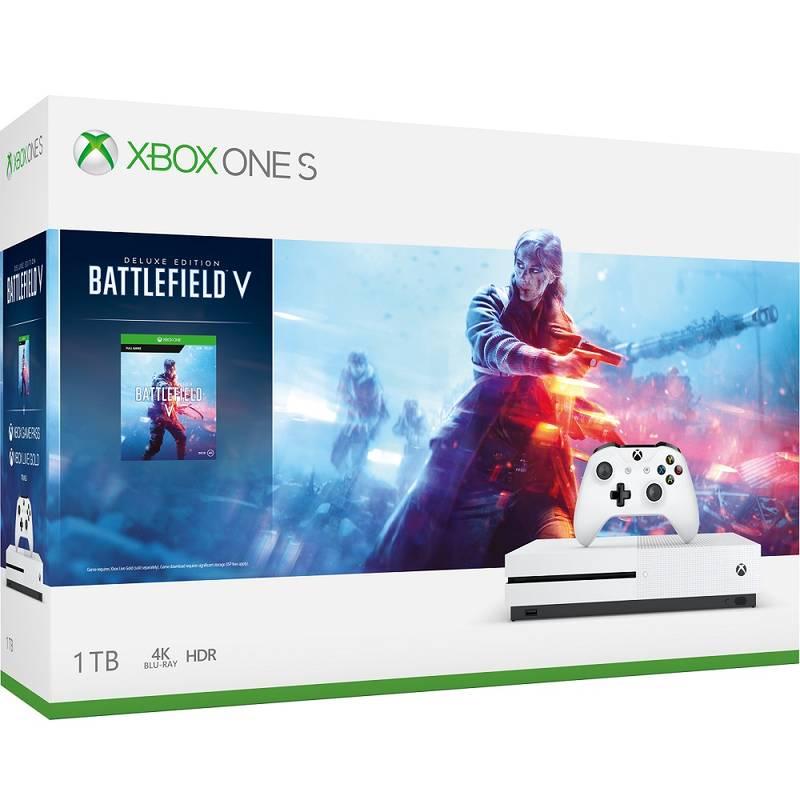 Herní konzole Microsoft Xbox One S 1 TB Battlefield V