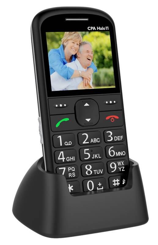 Mobilní telefon CPA Halo 11 černý