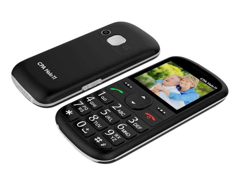 Mobilní telefon CPA Halo 11 černý