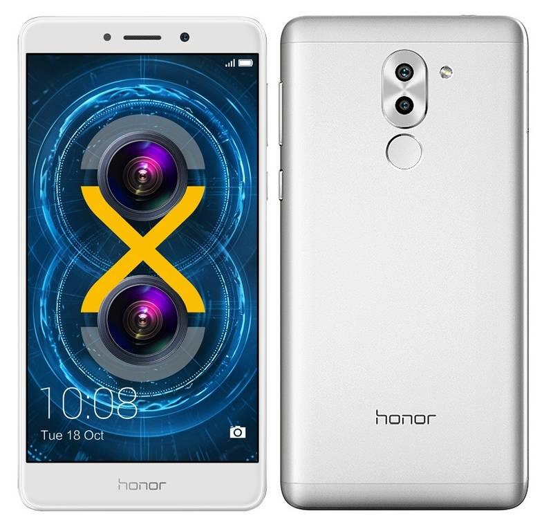 Mobilní telefon Honor 6x stříbrný, Mobilní, telefon, Honor, 6x, stříbrný