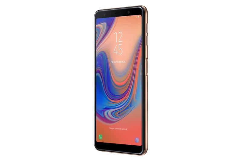 Mobilní telefon Samsung Galaxy A7 Dual SIM zlatý