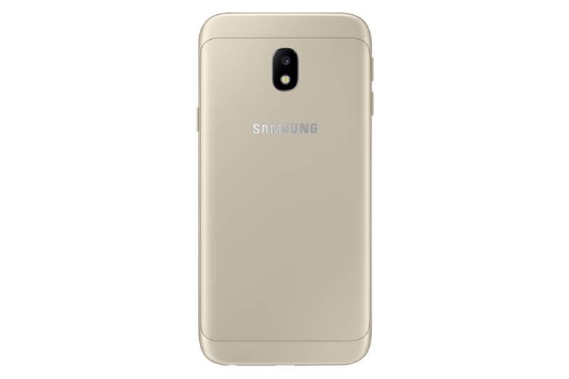 Mobilní telefon Samsung Galaxy J3 zlatý