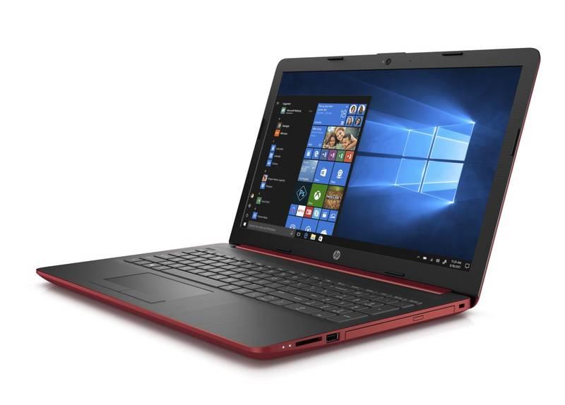 Notebook HP 15-db0041nc červený