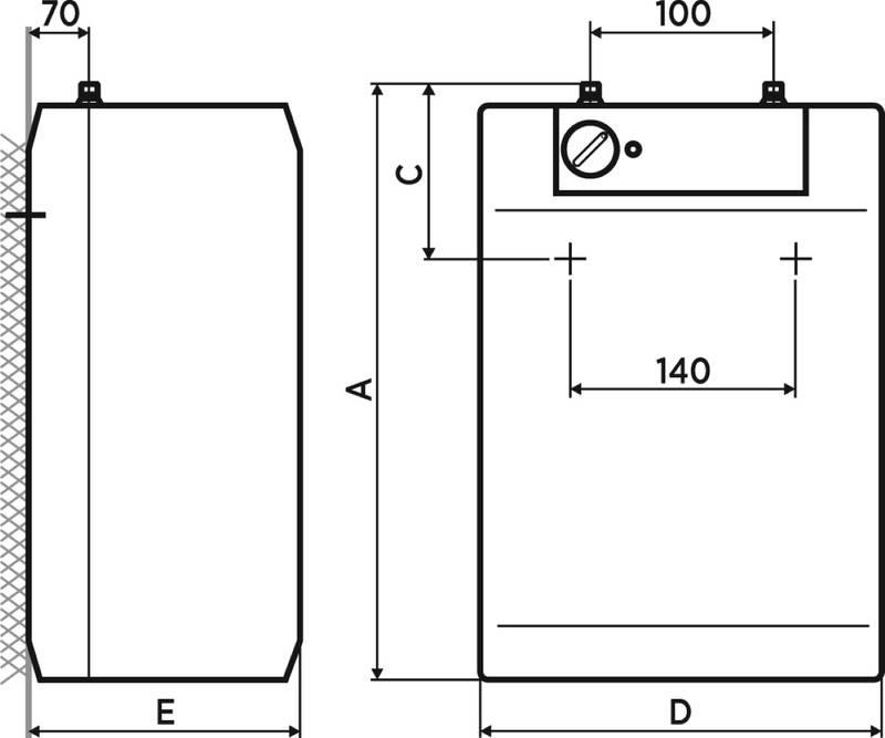 Ohřívač vody Mora BTOM 10 P