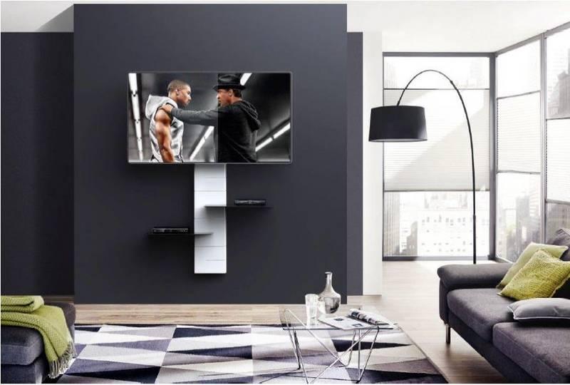 Organizér na kabely Meliconi GHOST CUBE Shelf černý