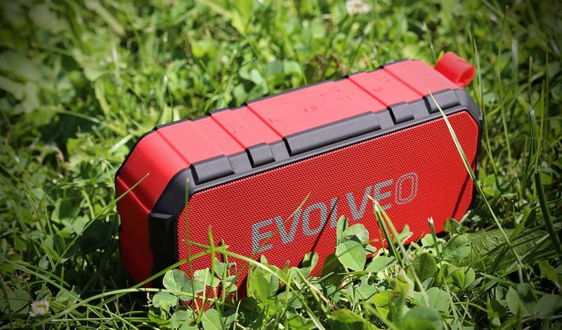 Přenosný reproduktor Evolveo Armor FX5 červené