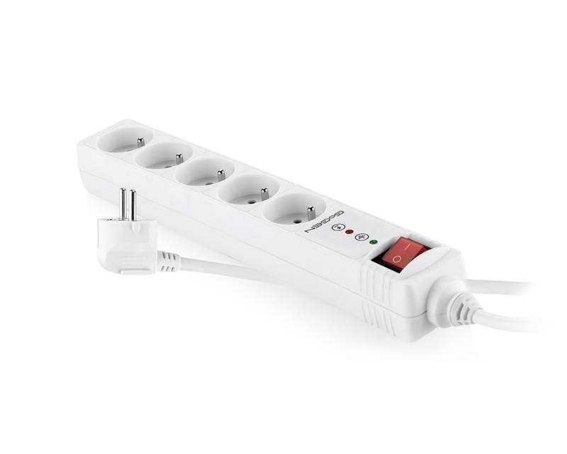 Přepěťová ochrana GoGEN TV STARTER KIT 1 bílá