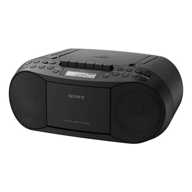 Radiopřijímač s CD Sony CFD-S70B černý, Radiopřijímač, s, CD, Sony, CFD-S70B, černý