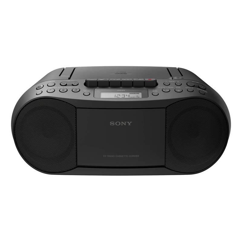 Radiopřijímač s CD Sony CFD-S70B černý, Radiopřijímač, s, CD, Sony, CFD-S70B, černý