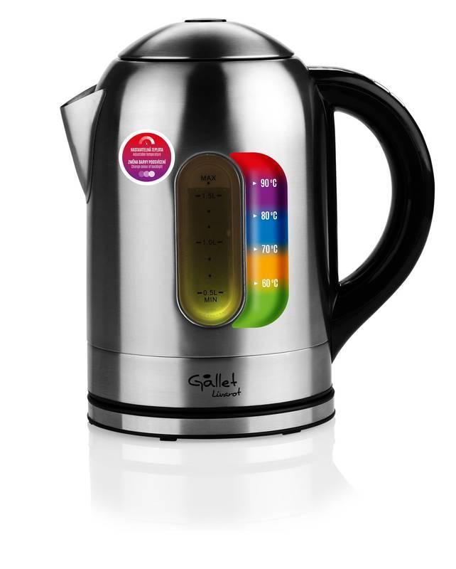 Rychlovarná konvice Gallet Livarot BOU700D nerez