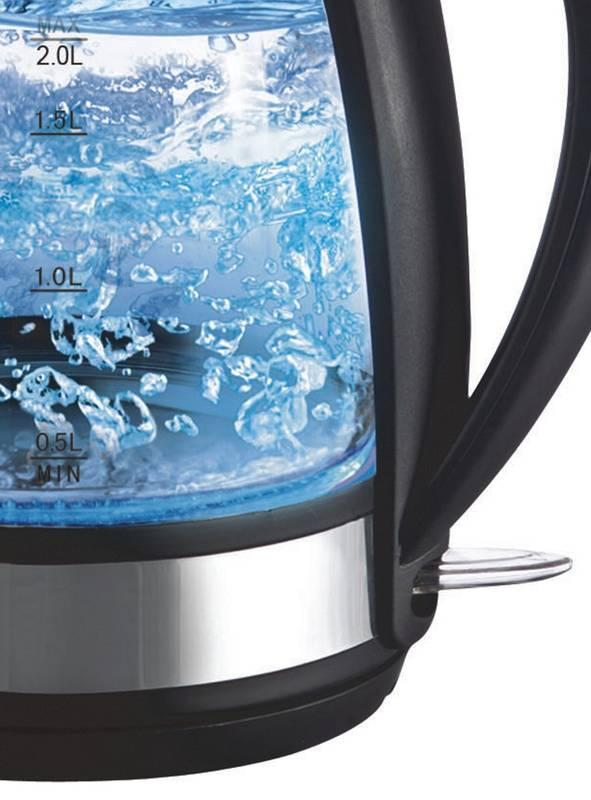 Rychlovarná konvice Guzzanti GZ 201 sklo