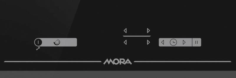 Sklokeramická varná deska Mora VDST 322 FF černá