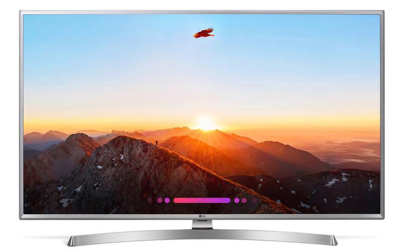Televize LG 50UK6950PLB stříbrná