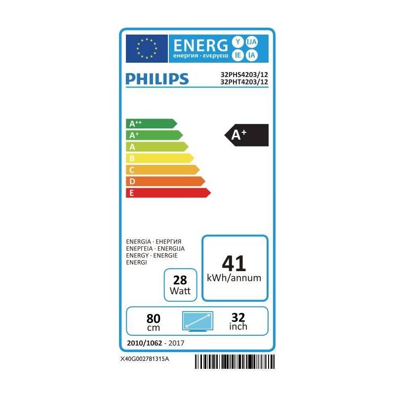 Televize Philips 32PHS4203 černá