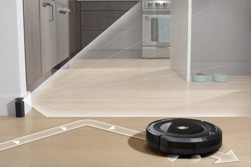 Vysavač robotický iRobot Roomba 696 šedý, Vysavač, robotický, iRobot, Roomba, 696, šedý