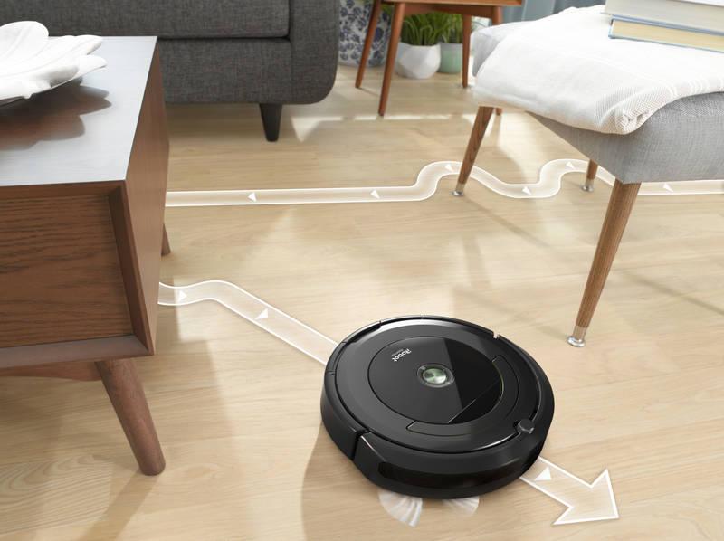 Vysavač robotický iRobot Roomba 696 šedý, Vysavač, robotický, iRobot, Roomba, 696, šedý