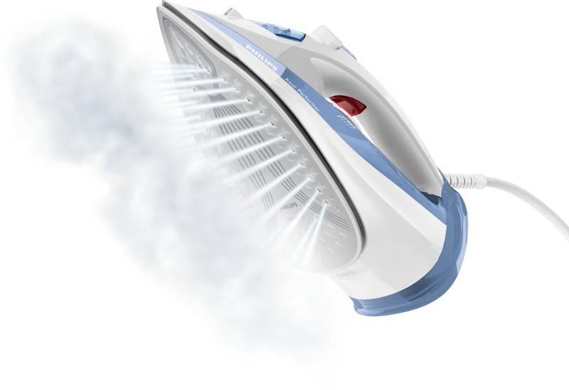 Žehlička Philips Azur Performer GC3802 20 bílá modrá