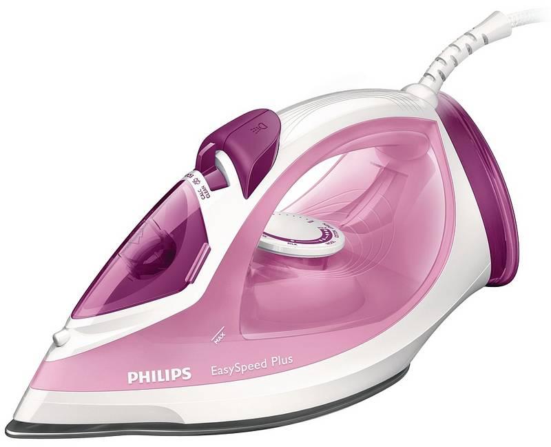 Žehlička Philips EasySpeed Plus GC2042 40 růžová