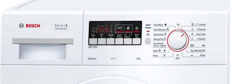 Automatická pračka Bosch WAB20262BY bílá