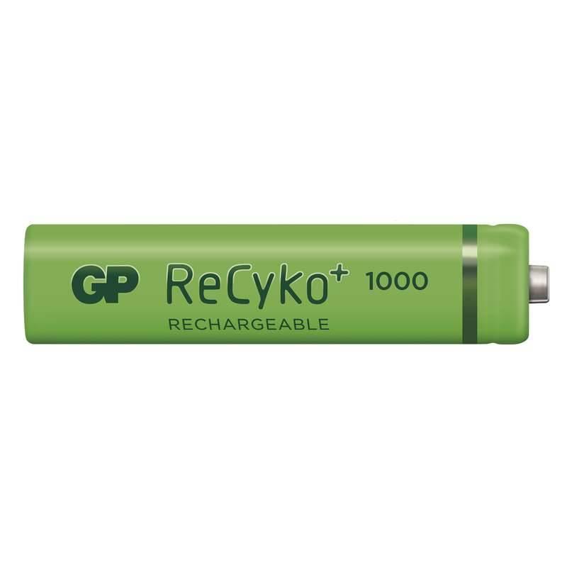 Baterie nabíjecí GP ReCyko AAA, HR03, 1000mAh, Ni-MH, krabička 2ks