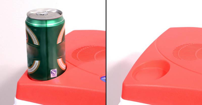 Chladicí box Compass 30 l RED 220 12 V displej s teplotou