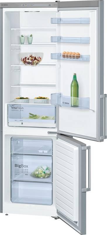 Chladnička s mrazničkou Bosch KGV39UL30 Inoxlook