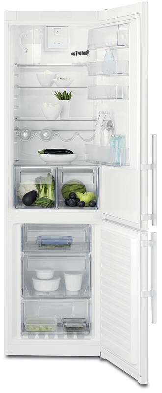 Chladnička s mrazničkou Electrolux EN3853MOW bílá