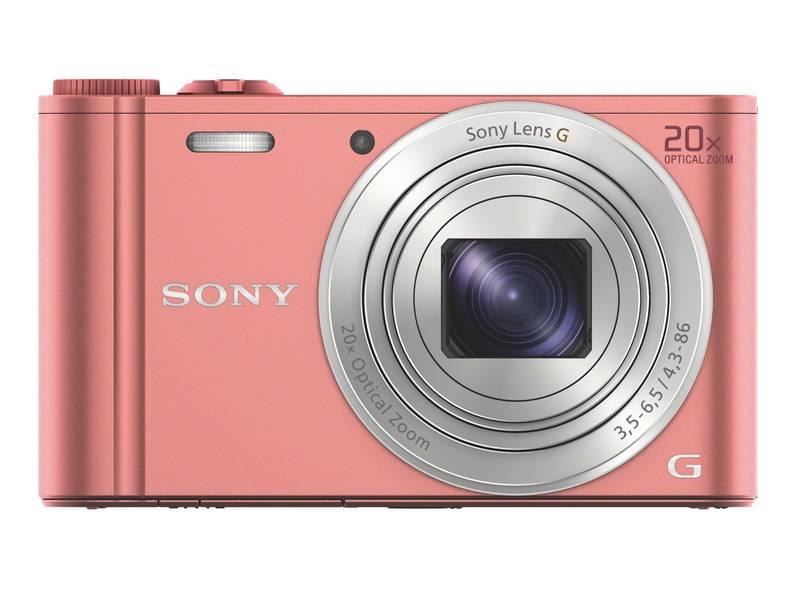 Digitální fotoaparát Sony Cyber-shot DSC-WX350 růžový, Digitální, fotoaparát, Sony, Cyber-shot, DSC-WX350, růžový