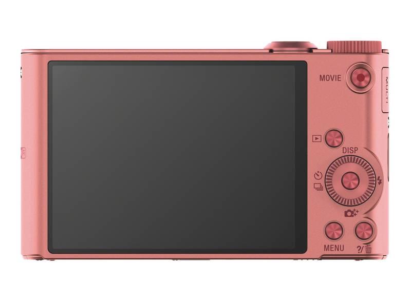 Digitální fotoaparát Sony Cyber-shot DSC-WX350 růžový