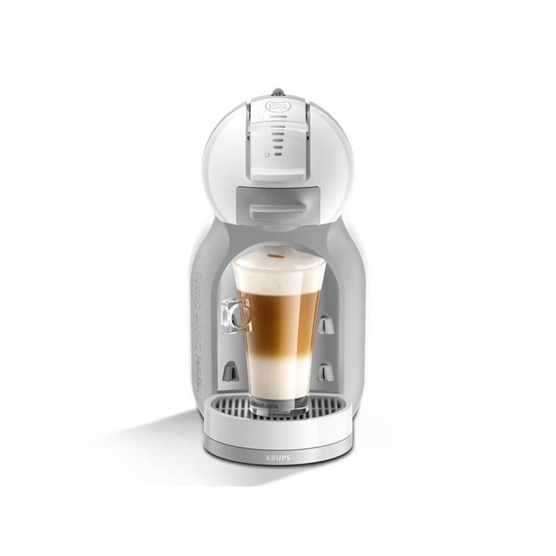 Espresso Krups NESCAFÉ Dolce Gusto Mini Me KP1201CS šedé bílé