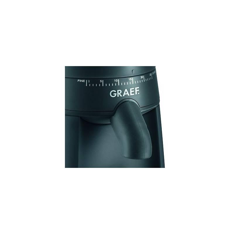 Kávomlýnek GRAEF CM702 černý, Kávomlýnek, GRAEF, CM702, černý
