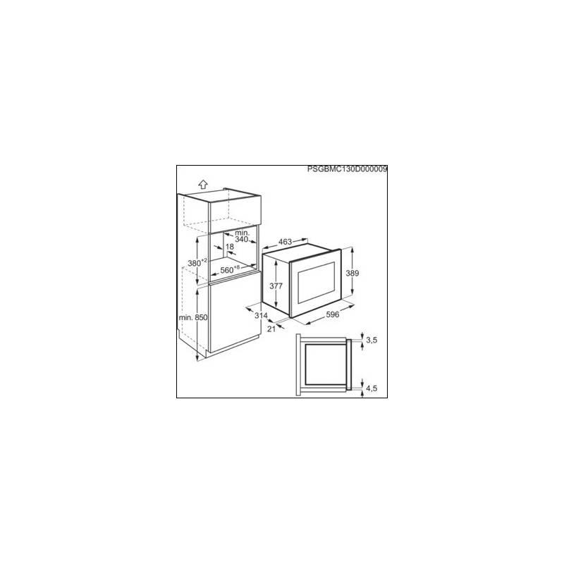 Mikrovlnná trouba Electrolux EMS20107OX nerez