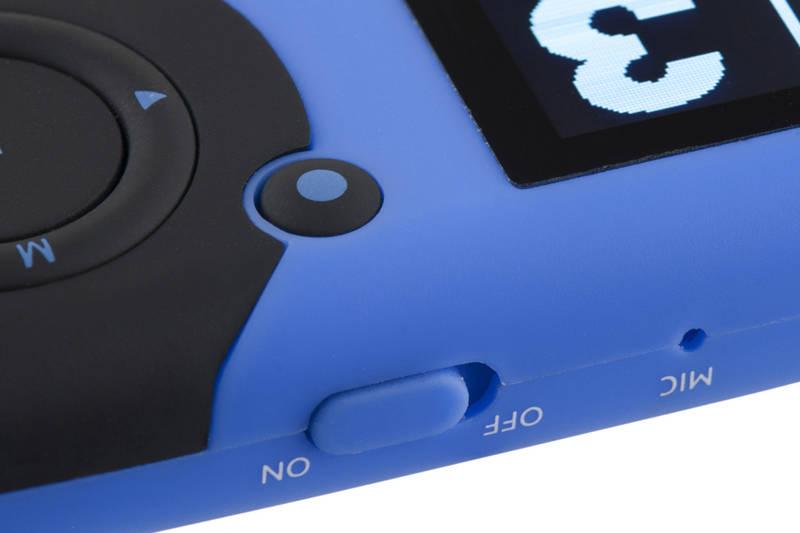 MP3 přehrávač Hyundai MP 366 GB4 FM BL modrý