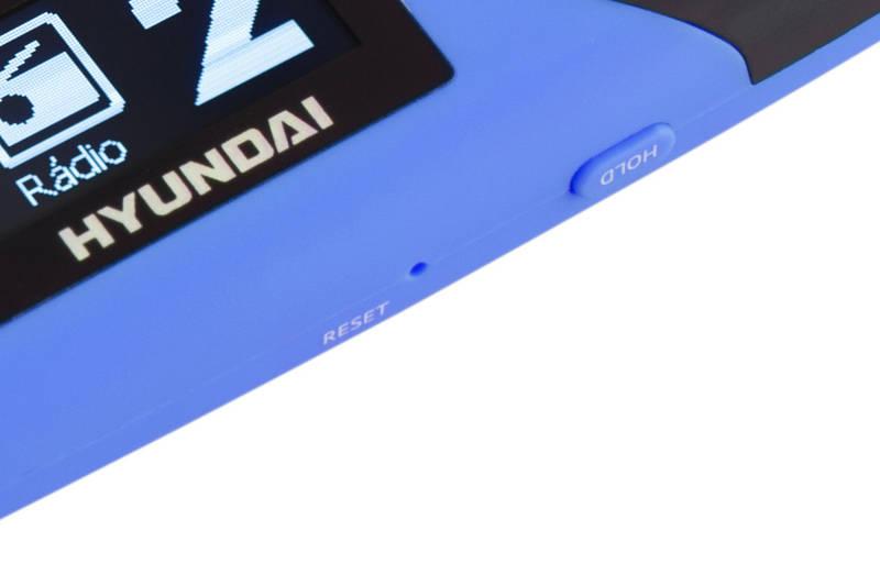 MP3 přehrávač Hyundai MP 366 GB4 FM BL modrý