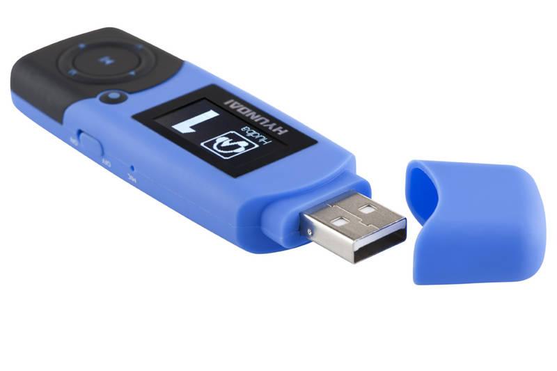 MP3 přehrávač Hyundai MP 366 GB4 FM BL modrý