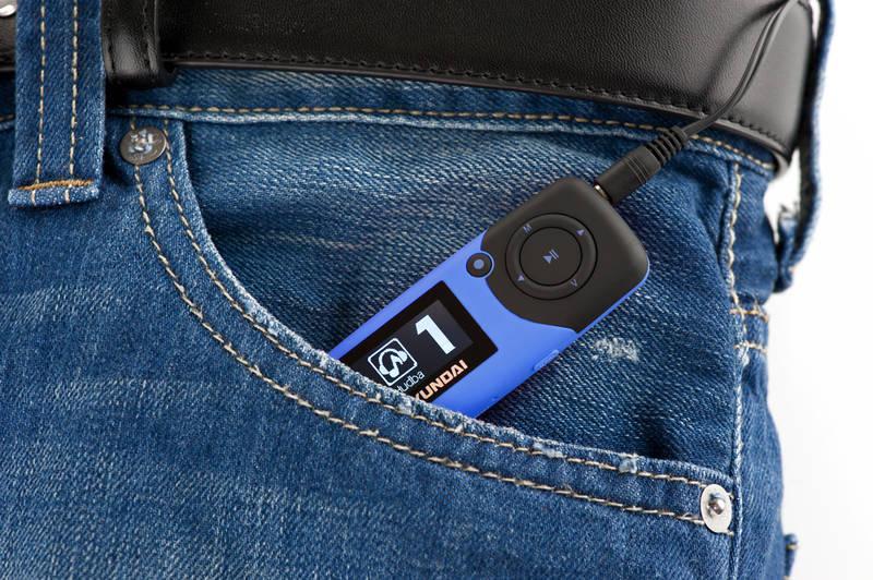 MP3 přehrávač Hyundai MP 366 GB4 FM BL modrý