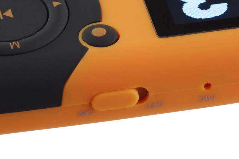 MP3 přehrávač Hyundai MP 366 GB8 FM O oranžový