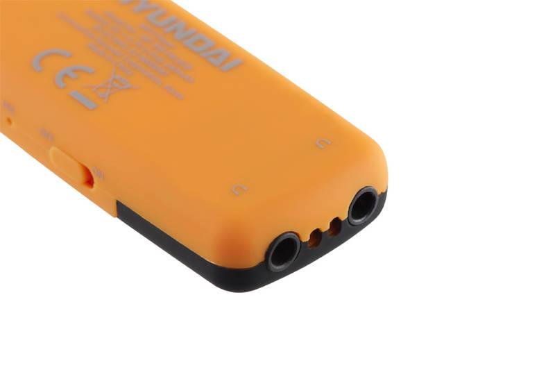 MP3 přehrávač Hyundai MP 366 GB8 FM O oranžový