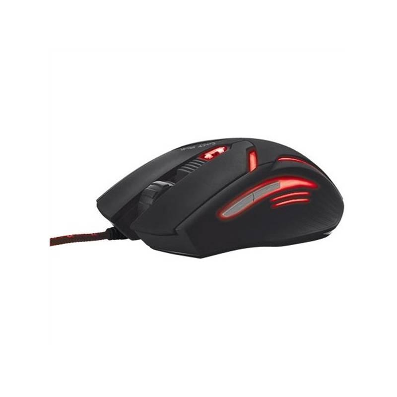 Myš Trust GXT 152 Gaming Illuminated černá červená, Myš, Trust, GXT, 152, Gaming, Illuminated, černá, červená