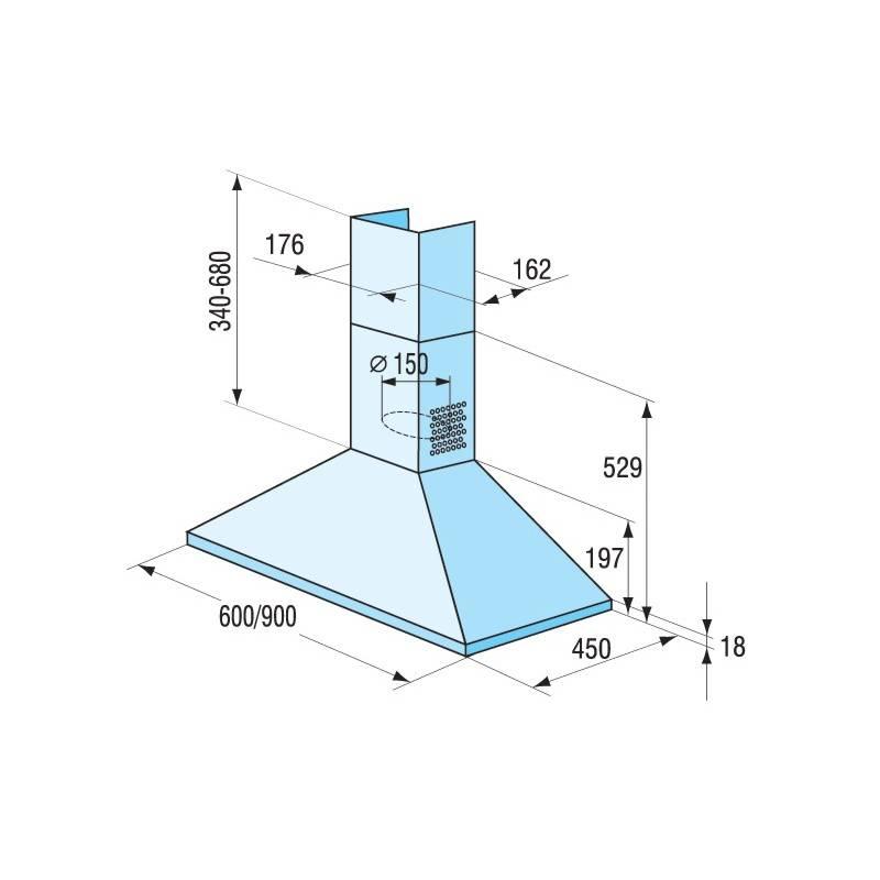 Odsavač par Mora OK 613 X nerez