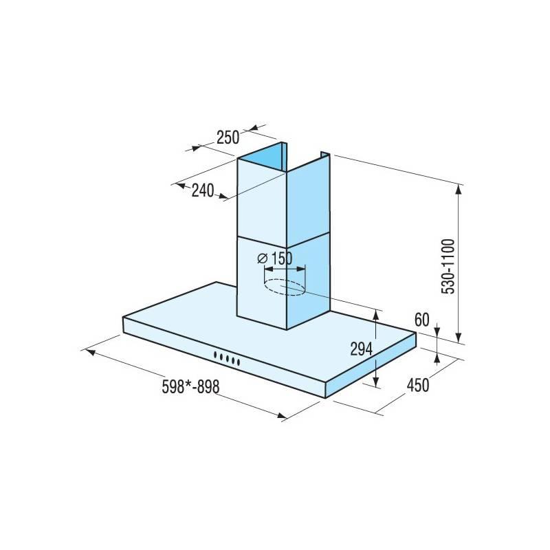 Odsavač par Mora OK 935 X nerez