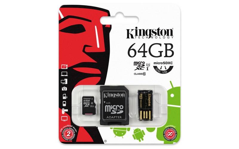 Paměťová karta Kingston Mobility Kit 64GB UHS-I U1